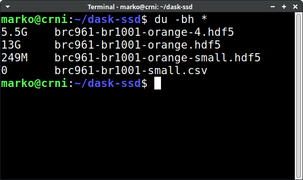 Can Orange explore a 13 GB data set?