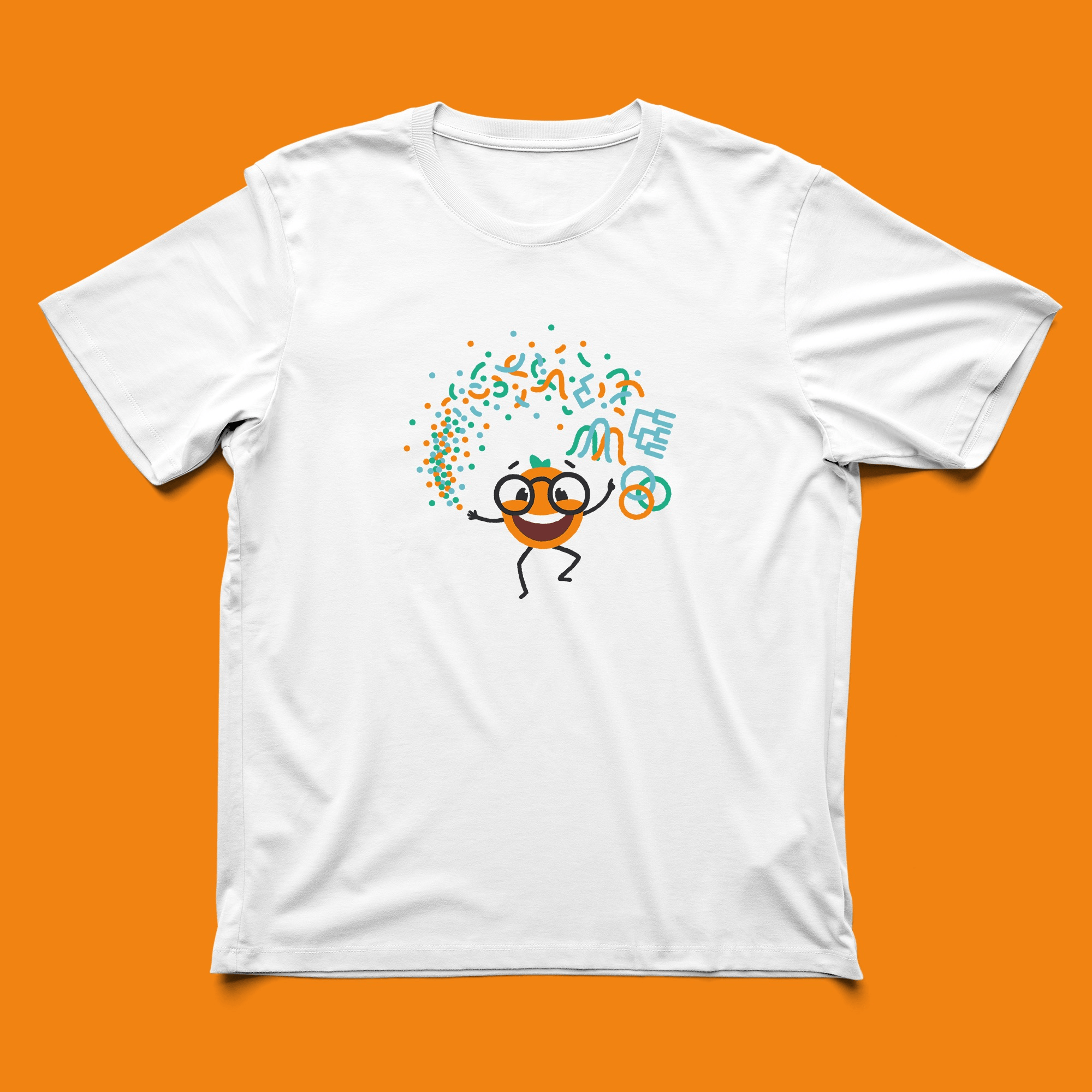 Our Christmas Present: Free Orange T-Shirt!